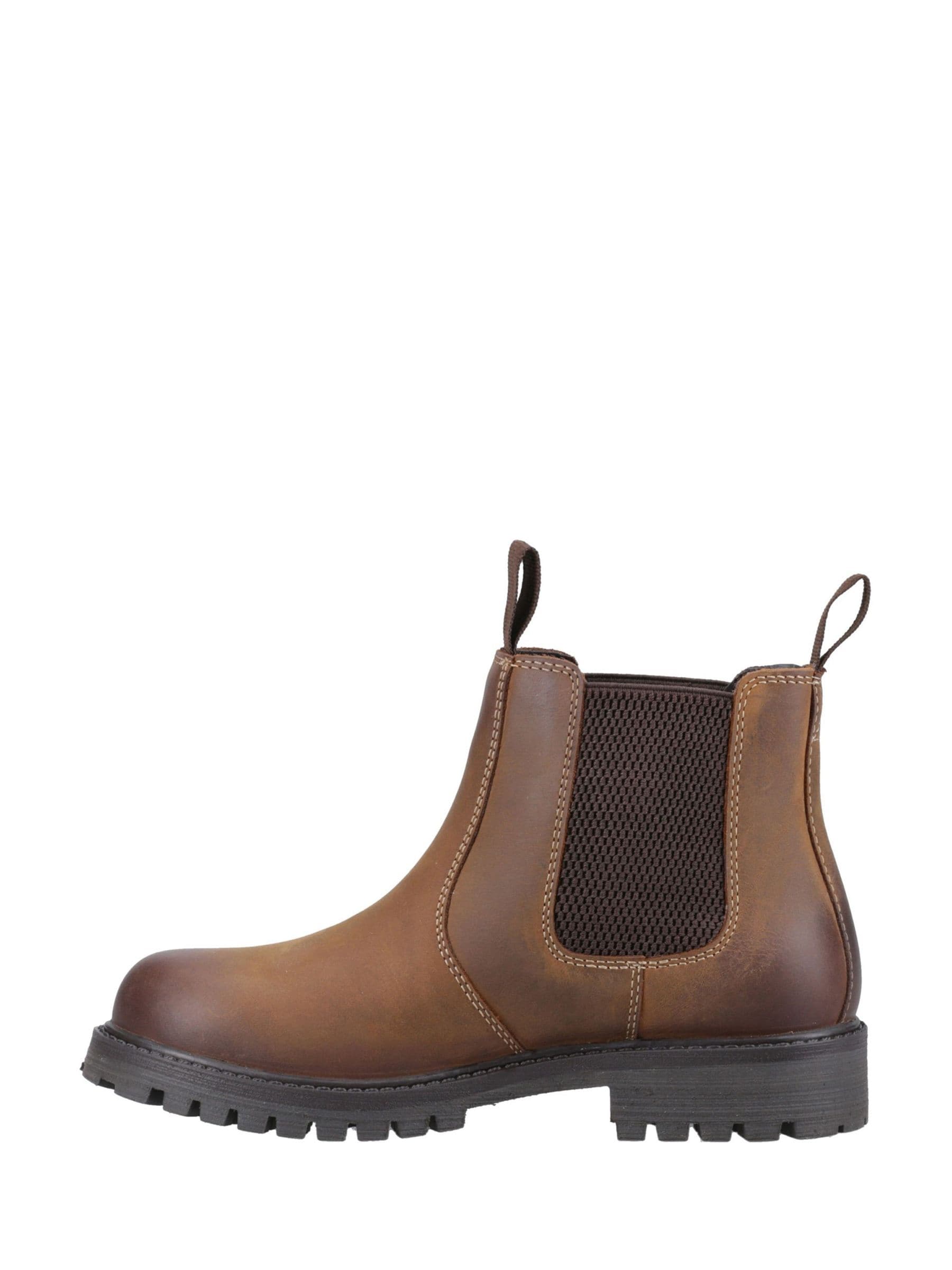 Lichtbruin - Cotswolds Aston dealerlaarzen met elastische taille