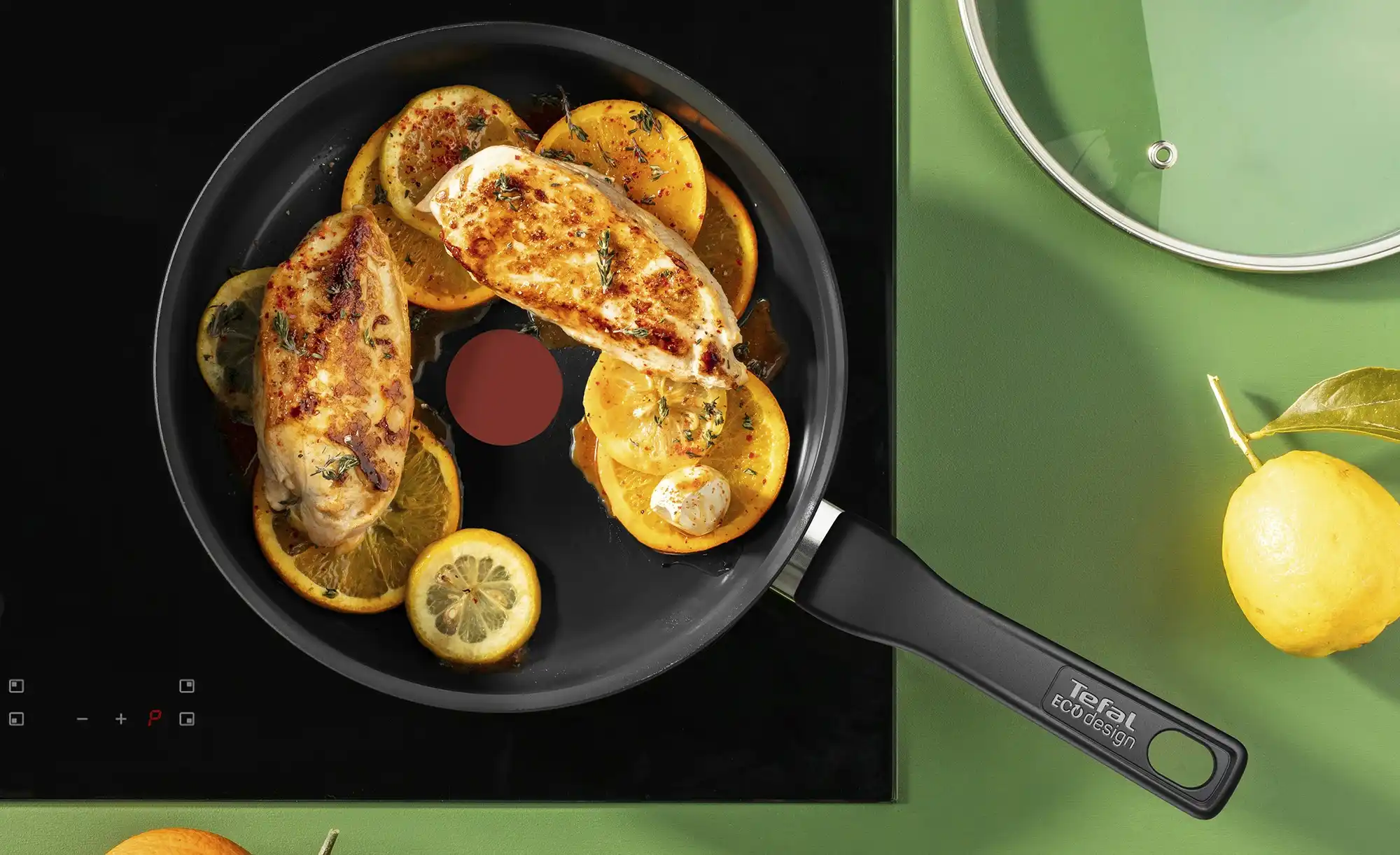 Tefal Schmorpfanne Renew Black