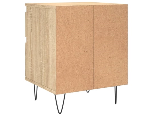 VIDAXL - Table de chevet chêne sonoma 40x35x50 cm bois d’ingénierie