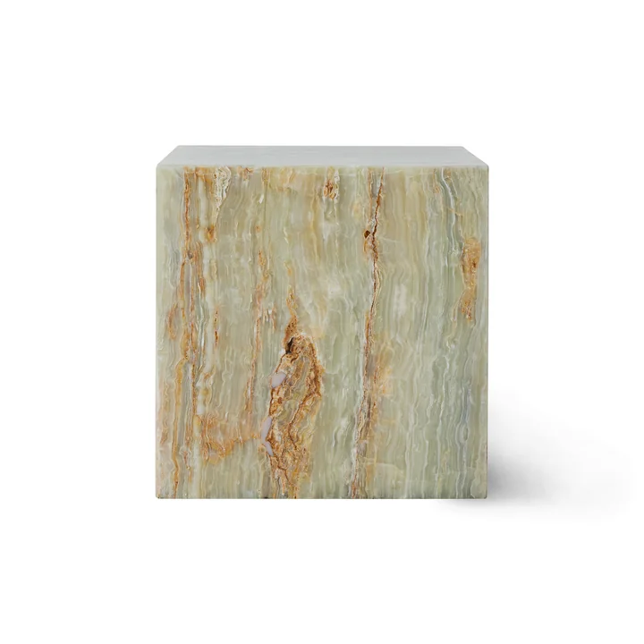HKliving - Marble Block Table, 35 cm onyx