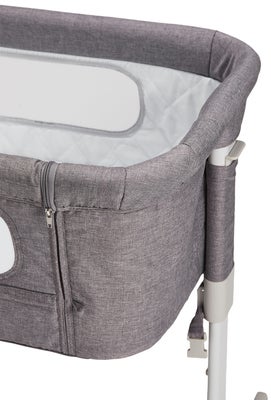 Moweo ALEX Bedside Crib, Grå
