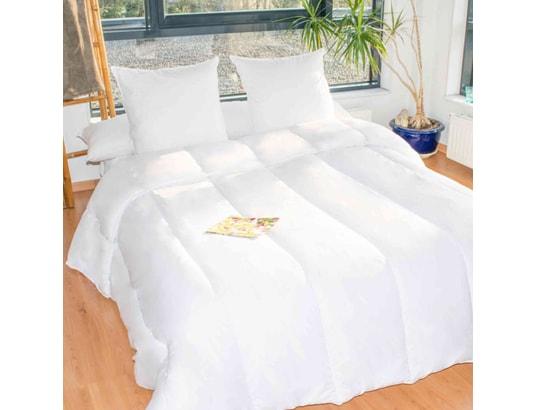 SOMEO - Couette spéciale été anti-transpiration blanc 260 x 240
