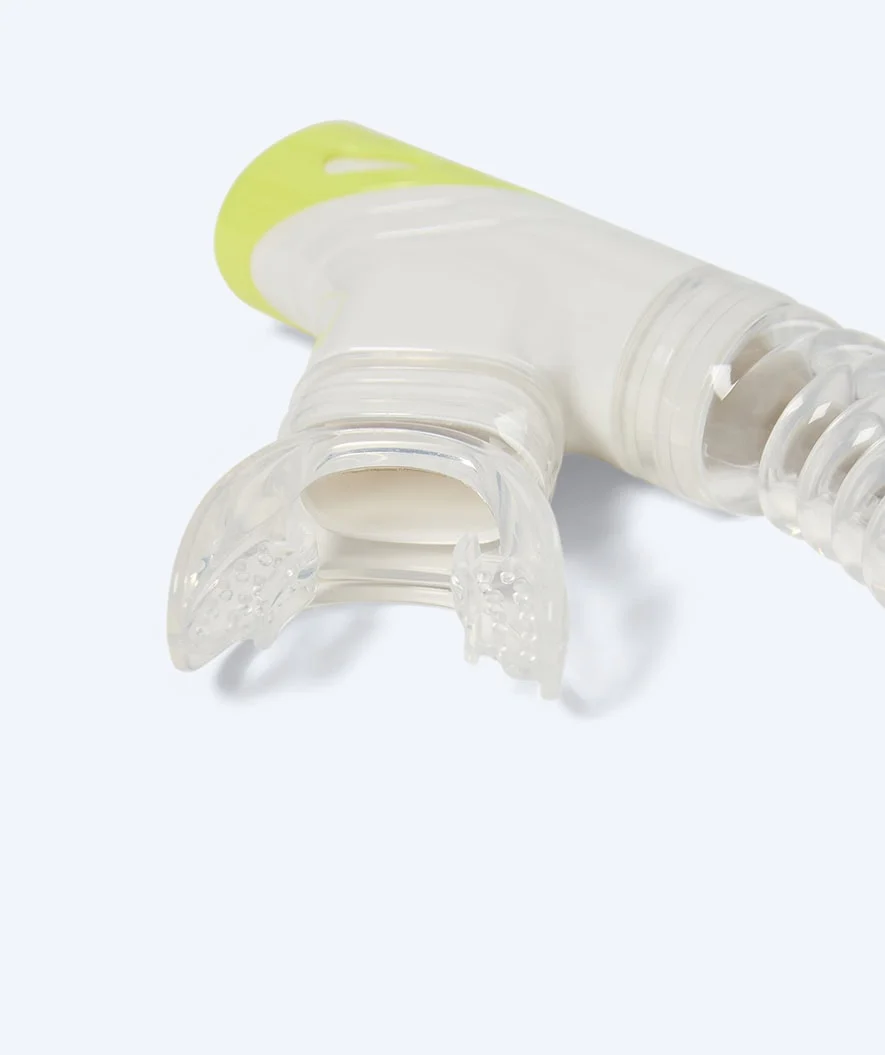 Watery full-dry snorkel til børn - Triton 2.0 - Gul