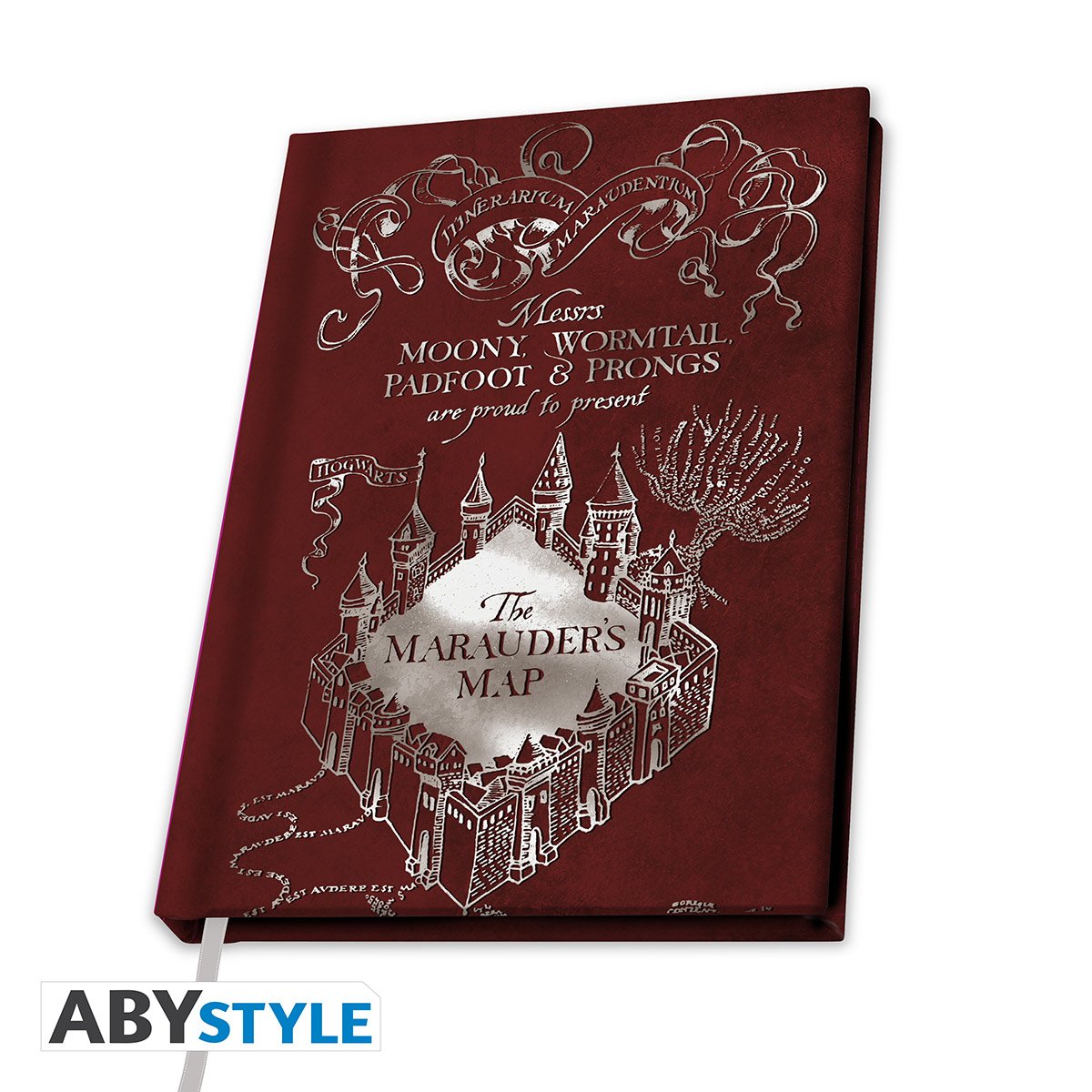 Harry Potter - Cahier A5 Carte Maraudeur
