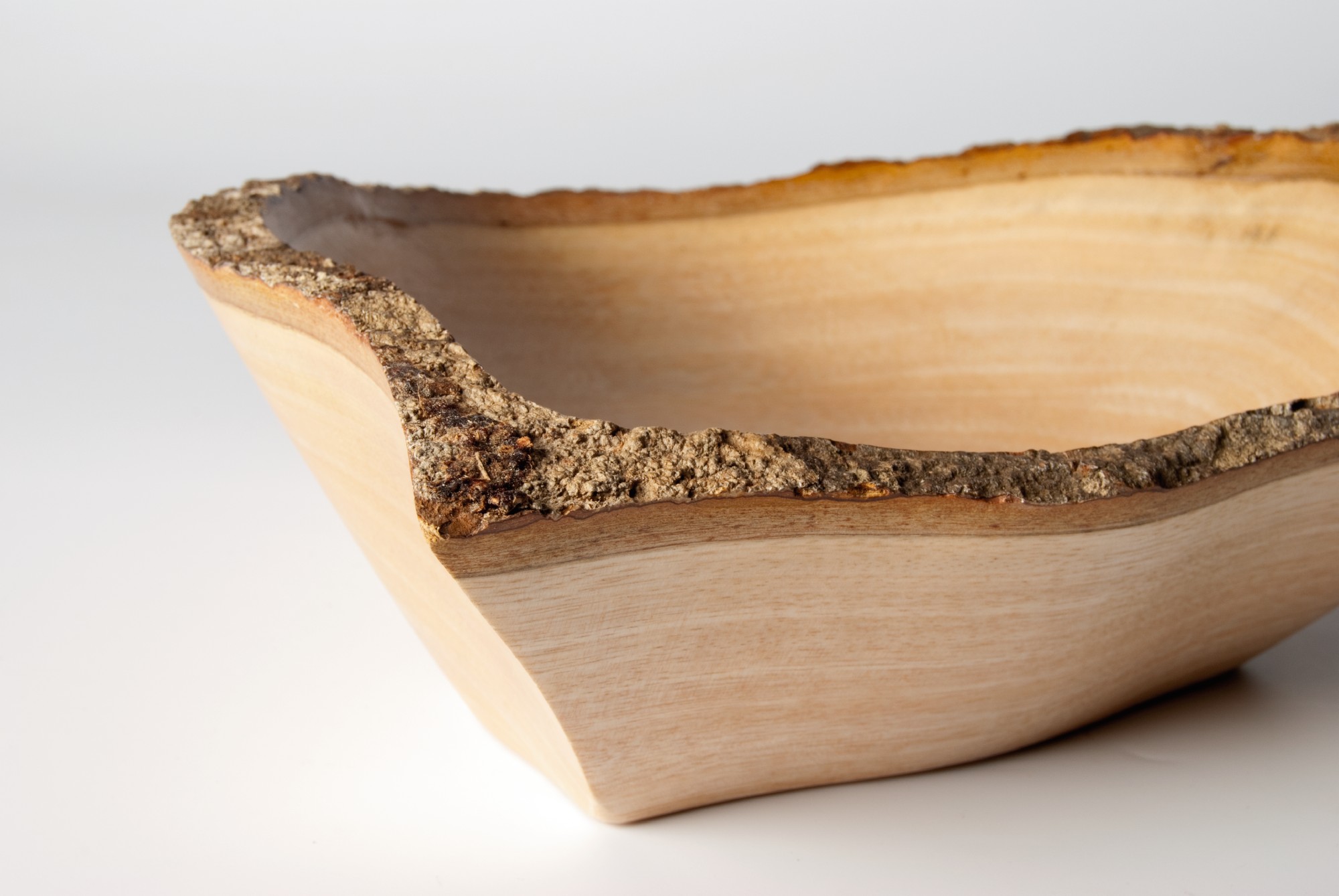 eckige Schale, natur, T 29 cm, B 31 cm von fischer's lagerhaus