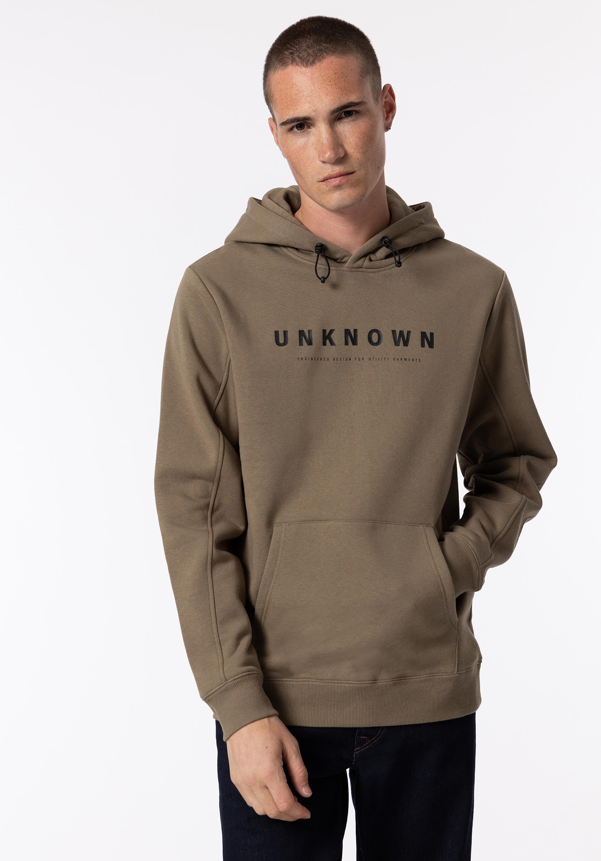 Hoodie com Estampado Frontal