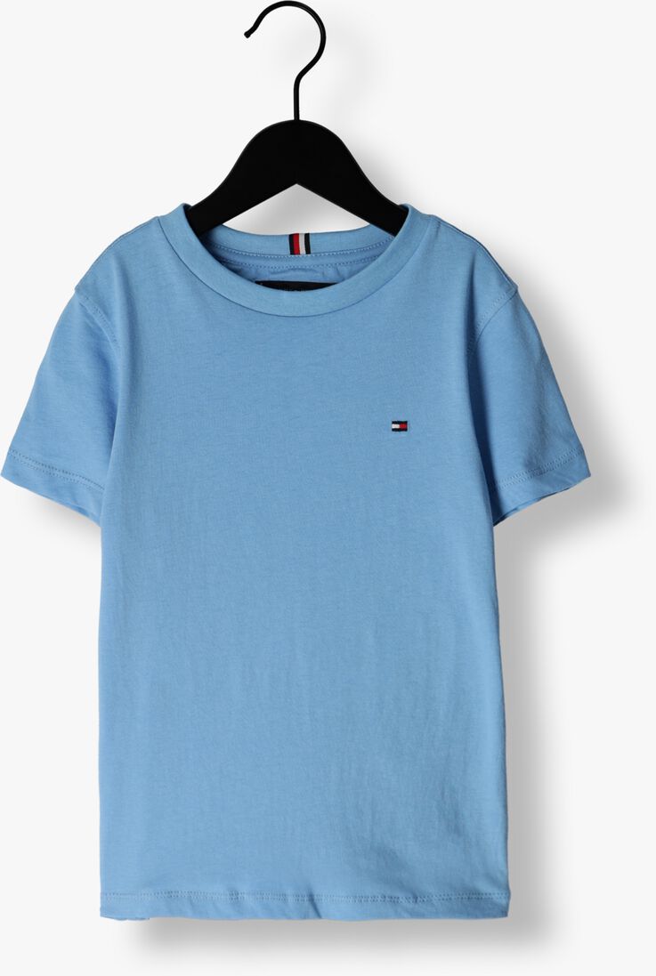 TOMMY HILFIGER lichtblauwe tommy hilfiger t-shirt essential cotton tee s/s