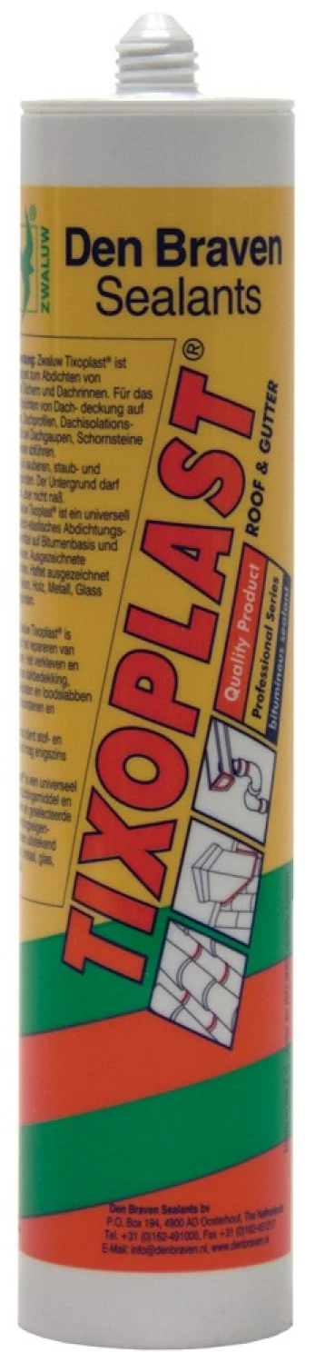 Zwaluw Den Braven 10121601 Tixoplast Dakkit - Zwart - 310ml