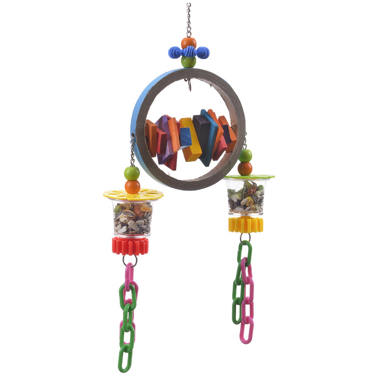 HappyBird Foraging Papageienspielzeug 2 Bangel