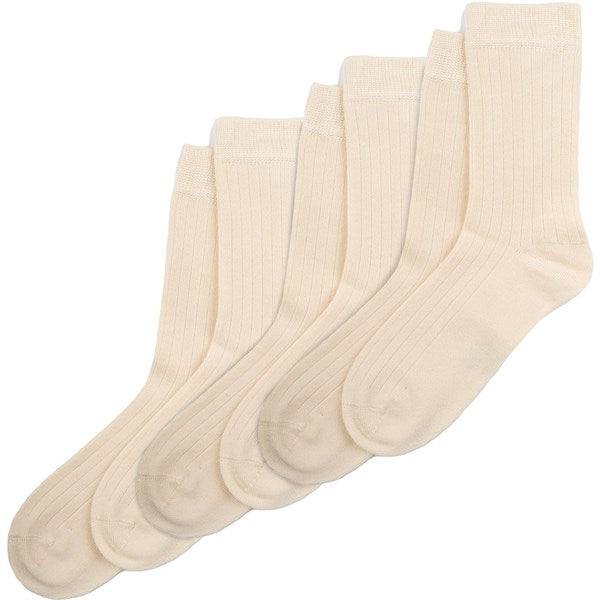 Køb minipop® Offwhite Bambus Strømper 3-Pak Noos