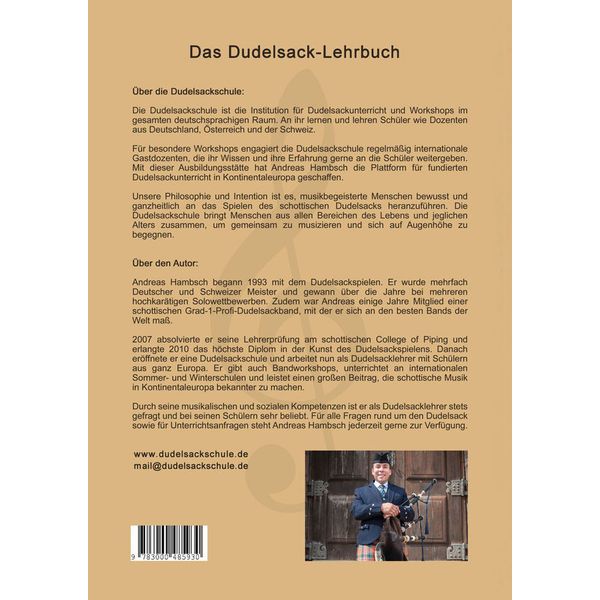Verlag der Dudelsackschule Das Dudelsack-Lehrbuch