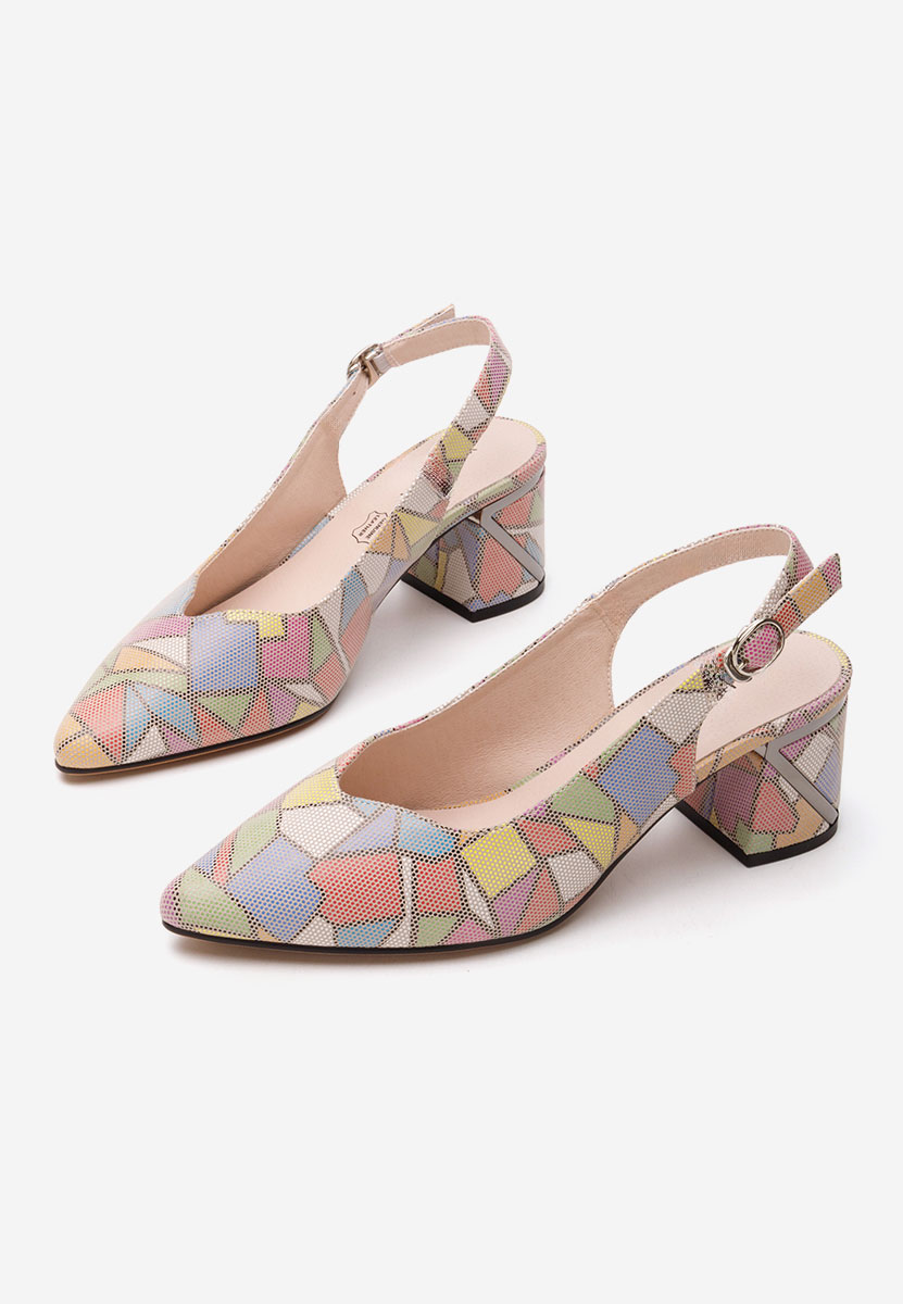 Chaussures slingback multicolores Kyanna