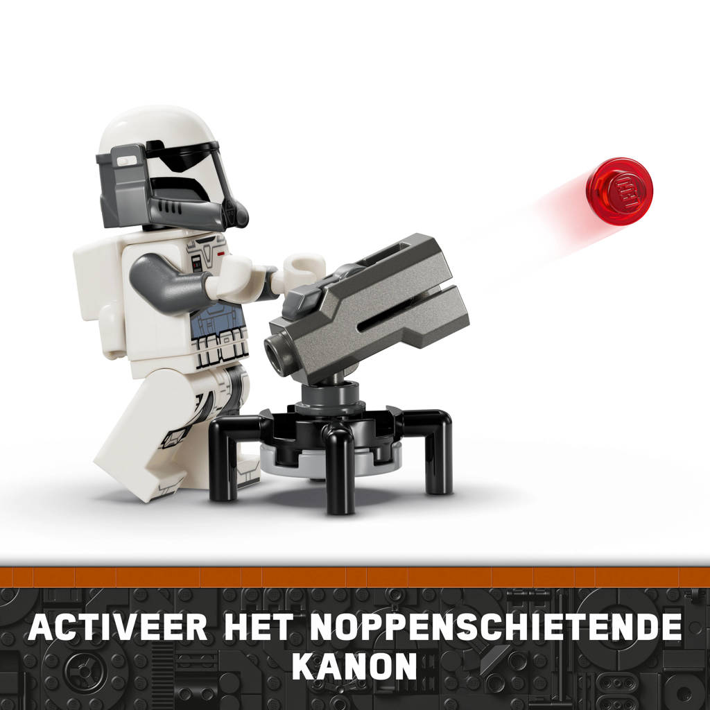 Nice Star Wars battle packThe Mandalorian Hinderlaag op Mandalore Battle Pack, Bouwbaar Speelgoed 75373