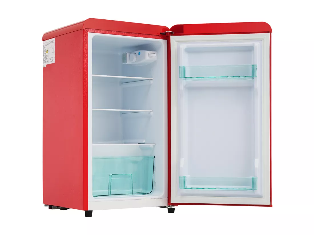 Réfrigérateur,76L, 1 PORTR,éclairage par LED,Pieds réglables,41*42*75 cm