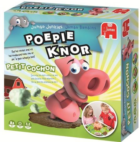 Jumbo - Poepie Knor - Bordspel - Kinderspel - Vrolijk - 3 Jaar En Ouder