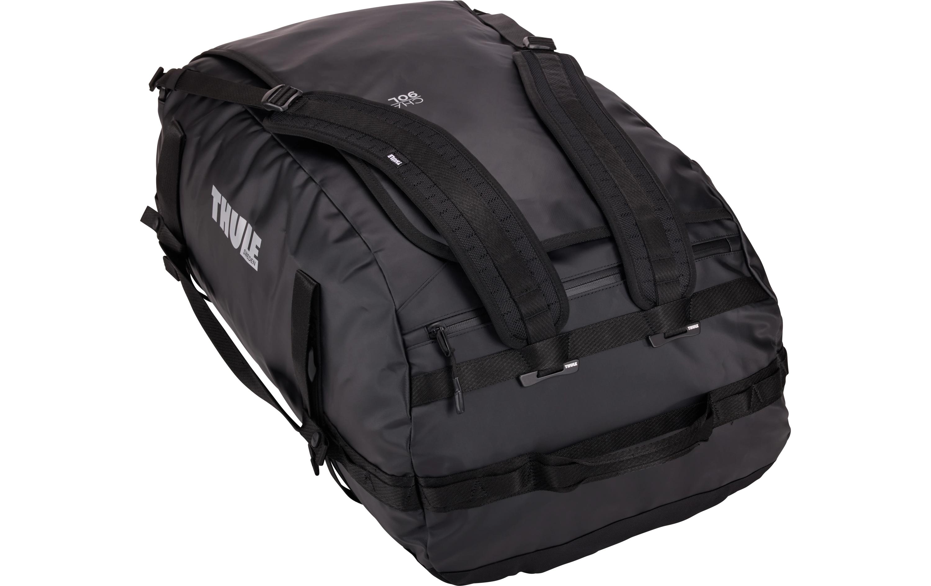 Duffle Bag Chasm 90 l, Black<br>Reisetasche und Rucksack in einem