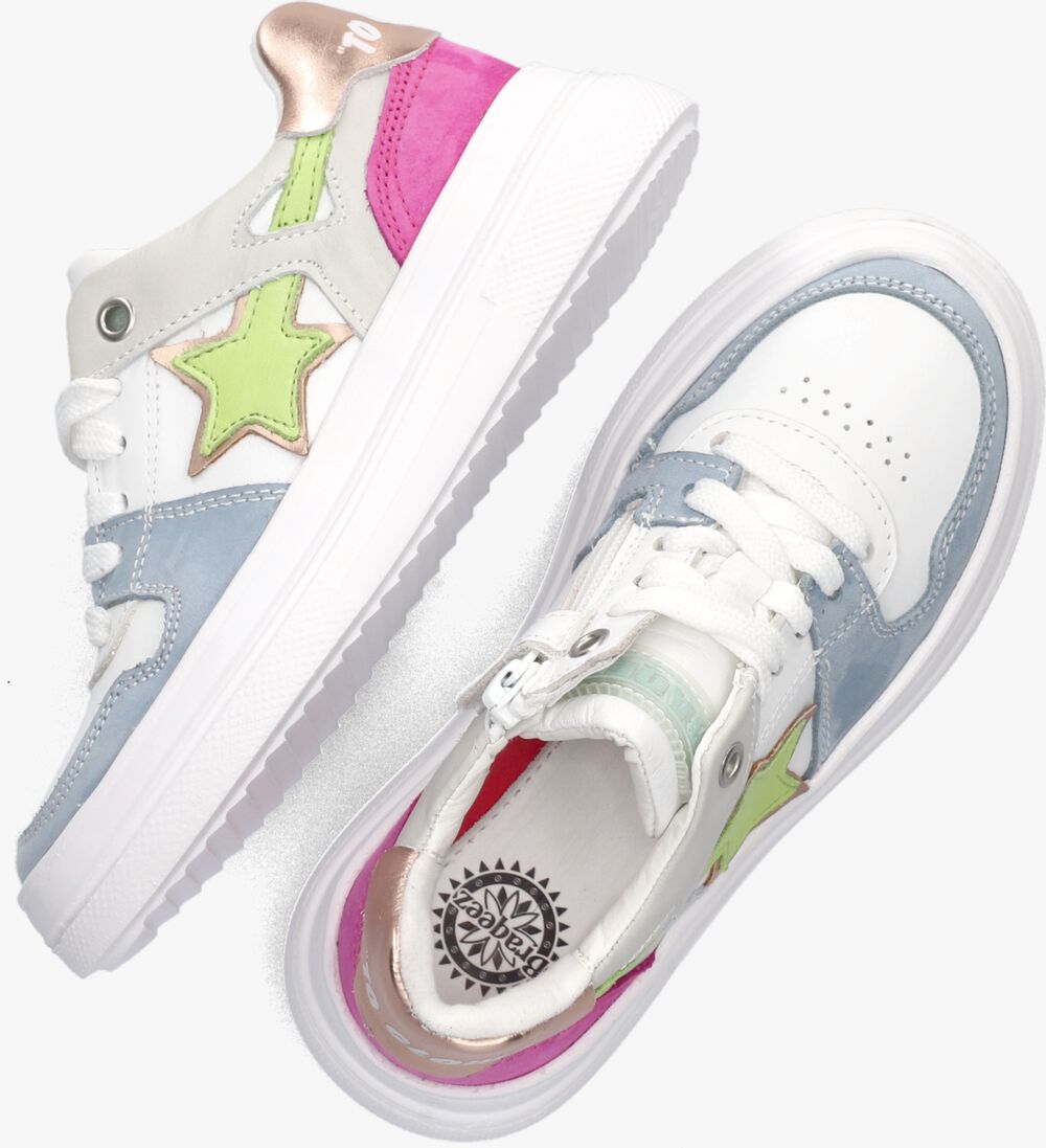 BRAQEEZ witte braqeez lage sneakers senna seattle
