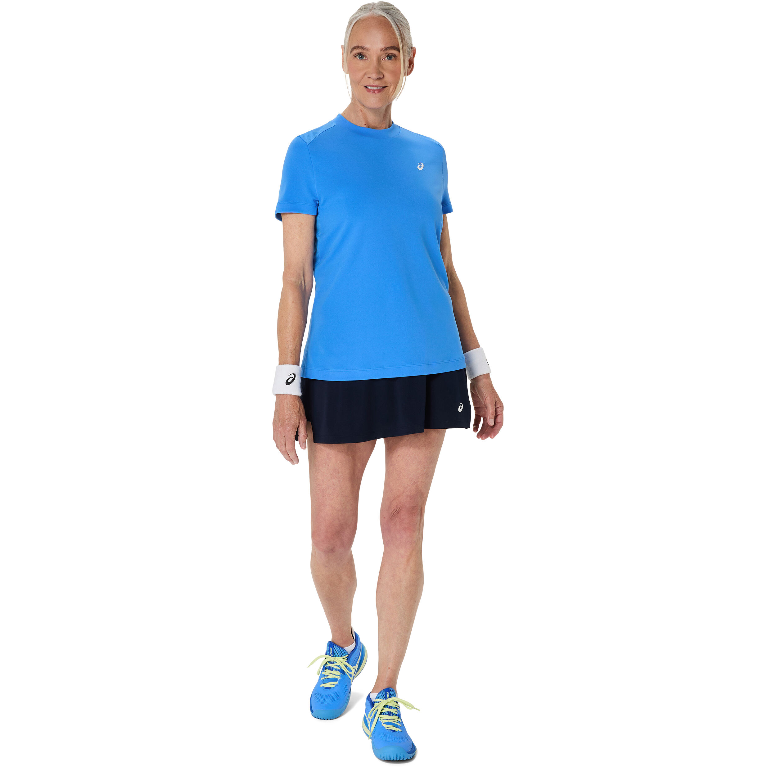 ASICS Court T-shirt Femmes - Bleu