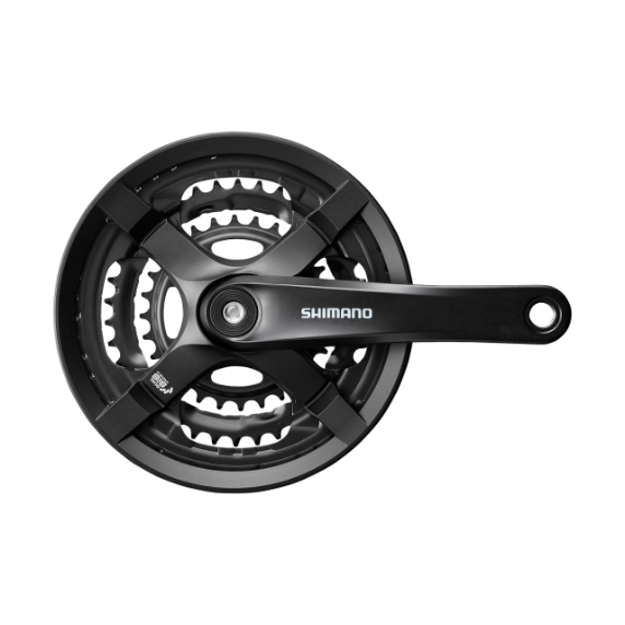 Shimano Kranksæt 48/38/28T 170 mm til firkantet aksel
