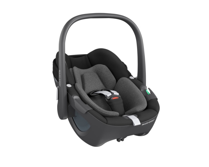 Pebble 360 0 - 15 M  40 - 83 cm  0 - 13 kg    Intuitive FlexiSpin-Drehung mit nur einer Hand |    Komfortable ClimaFlow-Temperaturregulierung |    Easy-in Gurtsystem |    G-CELL-Seitenaufpralltechnologie |