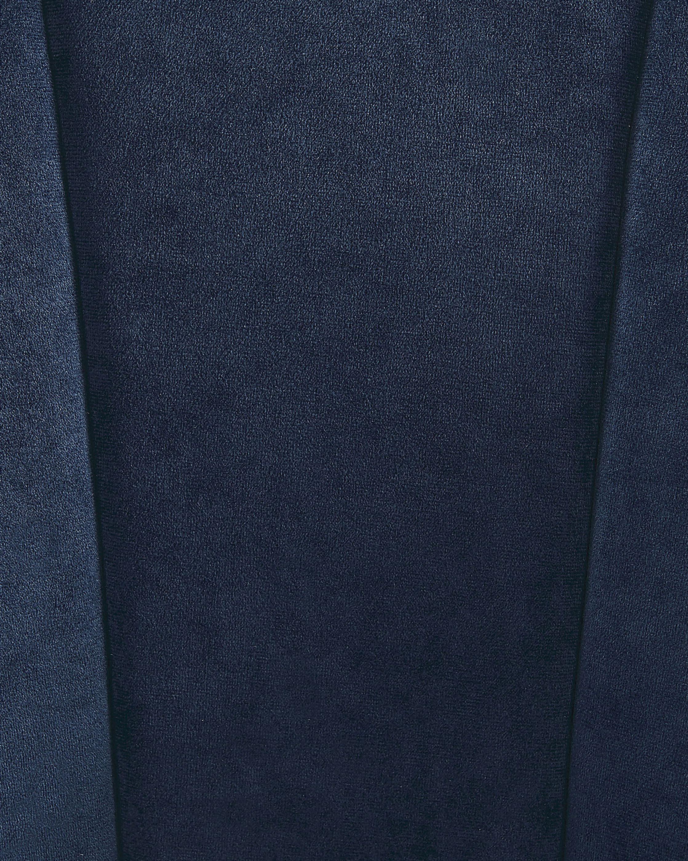 Fauteuil ALBY Fluweel Donkerblauw