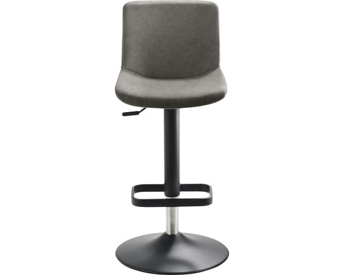 Barkruk Mayer Zitmeubelen 1235G 44 x 48 x 85 cm staal zwart/modder