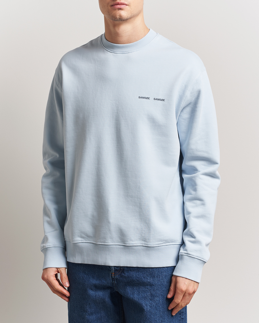Samsøe Samsøe Norsbro Crew Neck Sweatshirt Skyway