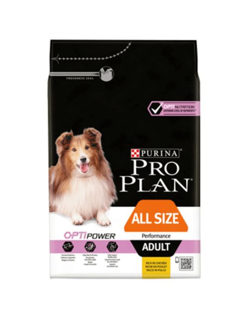 Pro Plan Dog Adult Performance - Hondenvoer - Kip 18 kg Breederbag