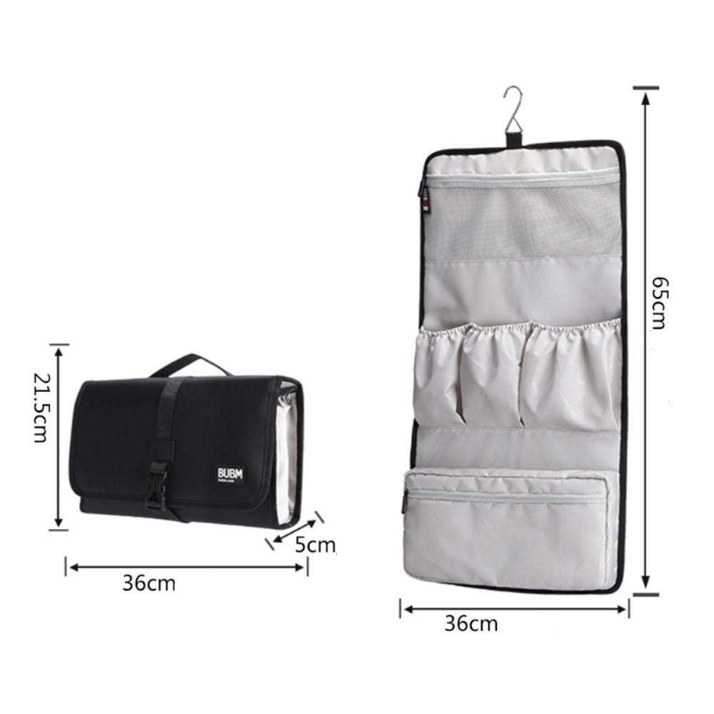 (61x36cm) Tragbare Organizer Tasche Reisetasche für Dyson Airwrap Multistyler - Schwarz
