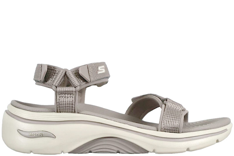 SKECHERS GO WALK ARCH FIT I LYST TAUPE