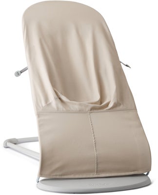 BabyBjörn Balance Soft Vippestol Woven/jersey, Lys beige