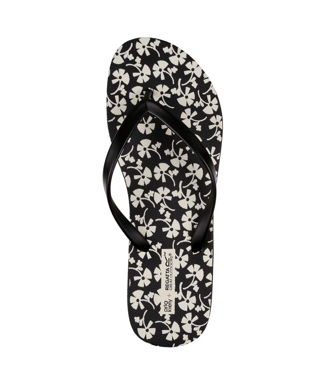 Regatta - Tongs ORLA KIELY - Femme (Noir / Blanc) - UTRG8803