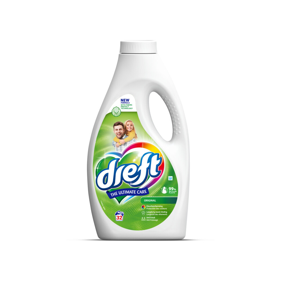Dreft Vloeibaar Wasmiddel Origineel 32 Wasbeurten1,4 liter