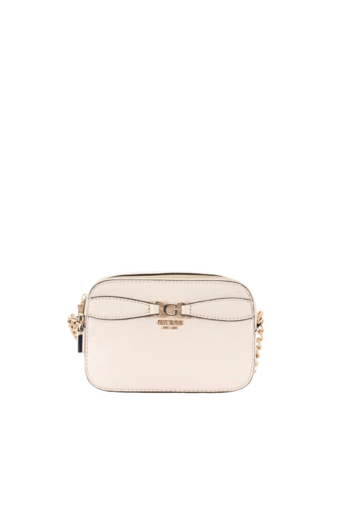 Sacs à main guess jeans arlena logo camera crossbody tpg taupe logo