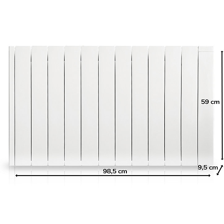 Radiateur électrique à inertie fluide HJM Irina 2000W