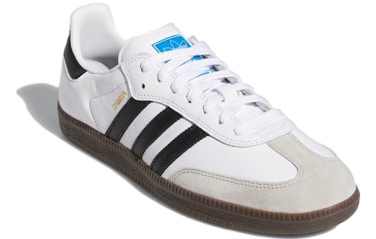 Adidas Skateboarding Samba ADV Cloud White Core Black Gum 4 US / 36 EU