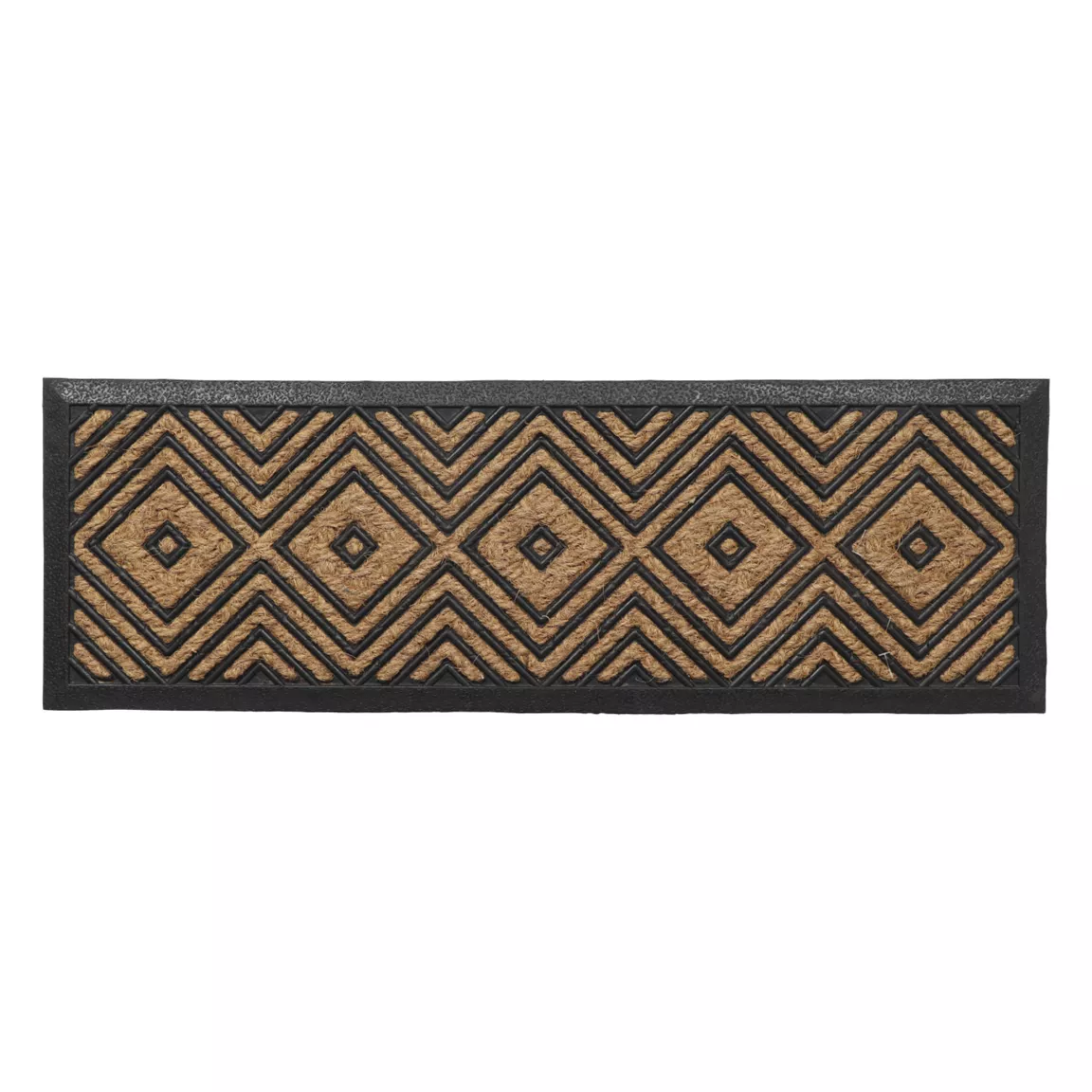 Paillasson Coco (25 x 75 cm) Losange Beige