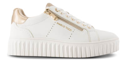 Marco Tozzi Plateau Sneaker Hvid 2-23763-46