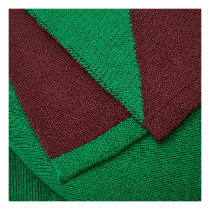 Suite 702 Plaid en Coton Bio | Vert