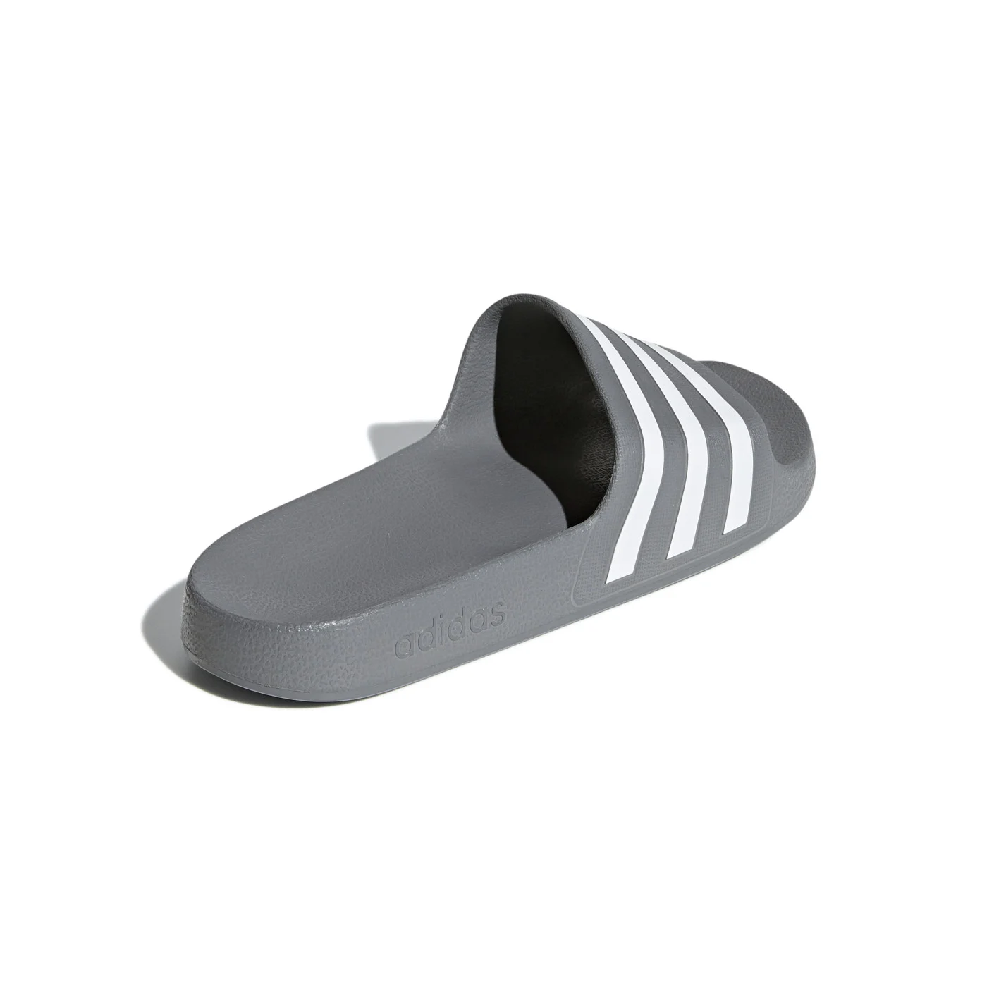 Adidas Adilette Aqua Slippers Donkergrijs Wit