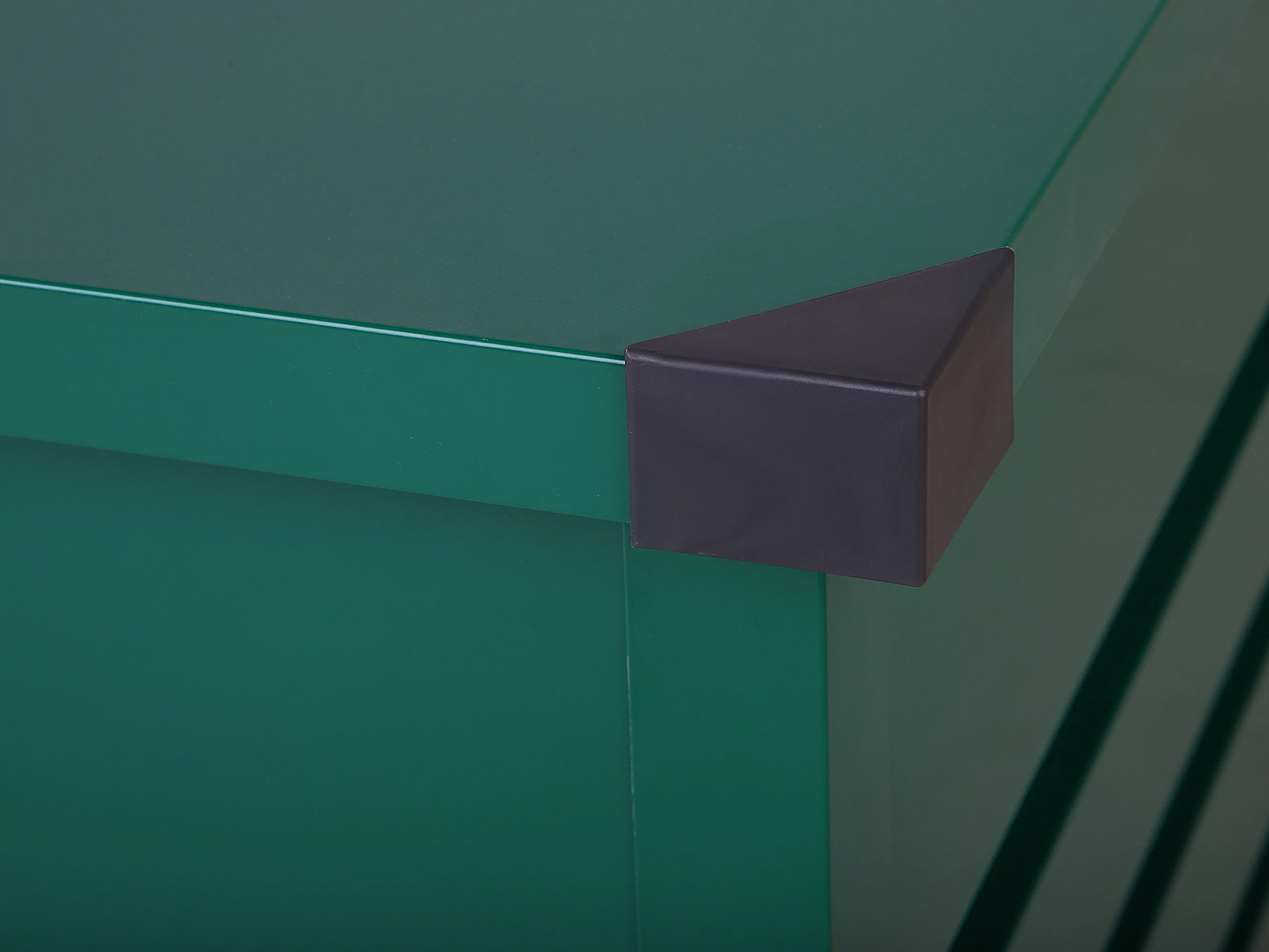 Kussenbox CEBROSA 132 cm 62 cm Donkergroen