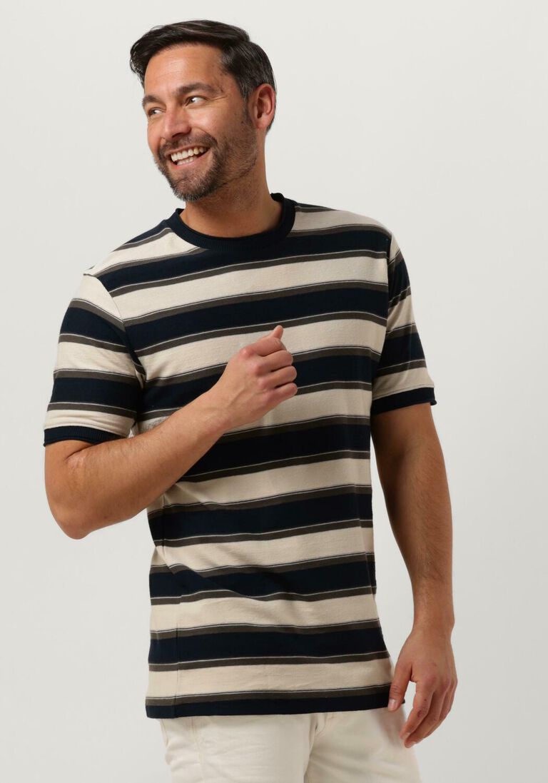 DSTREZZED donkerblauwe dstrezzed t-shirt ds_mason tee