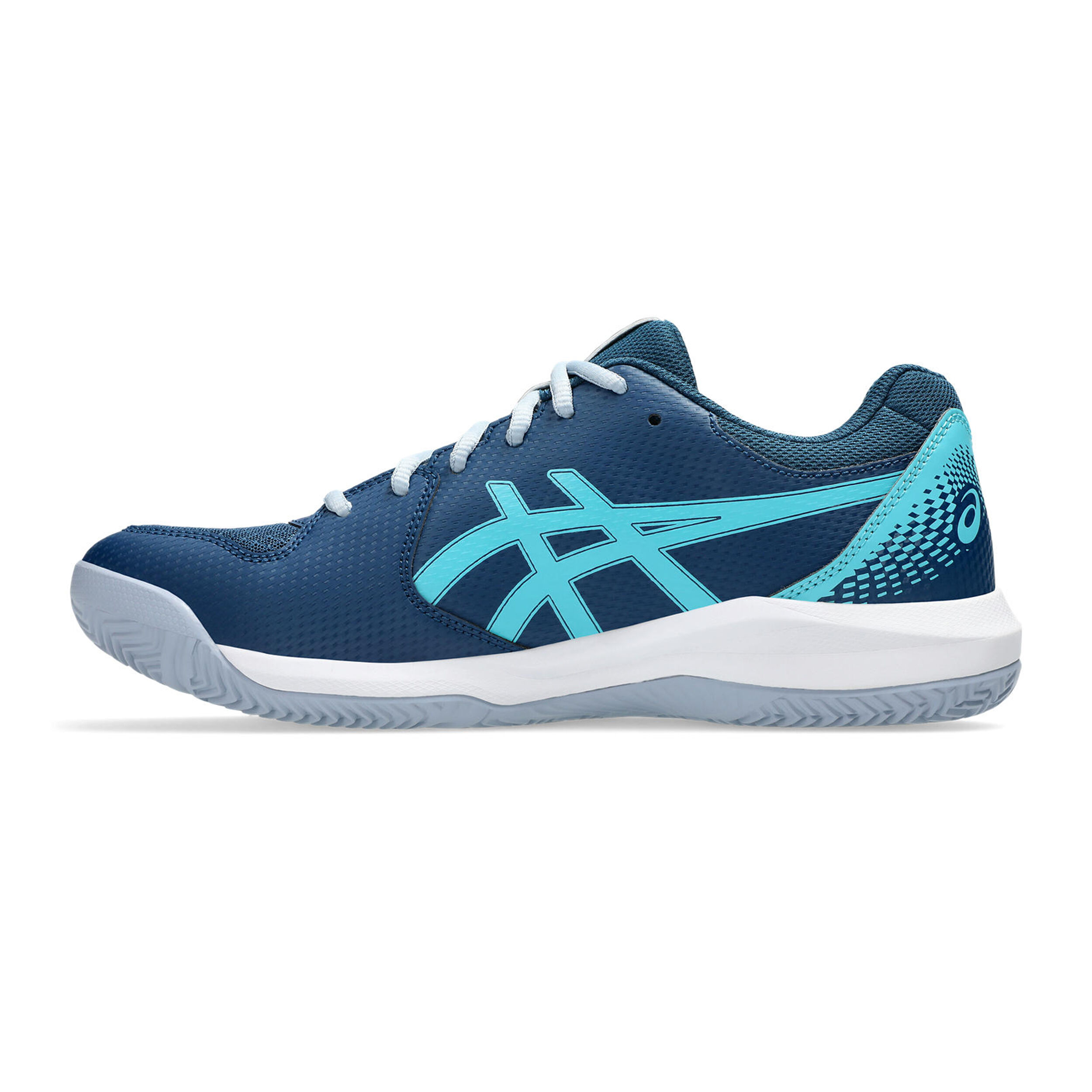ASICS Gel-Dedicate Chaussures Padel Hommes - Bleu Petrol, Bleu Gris