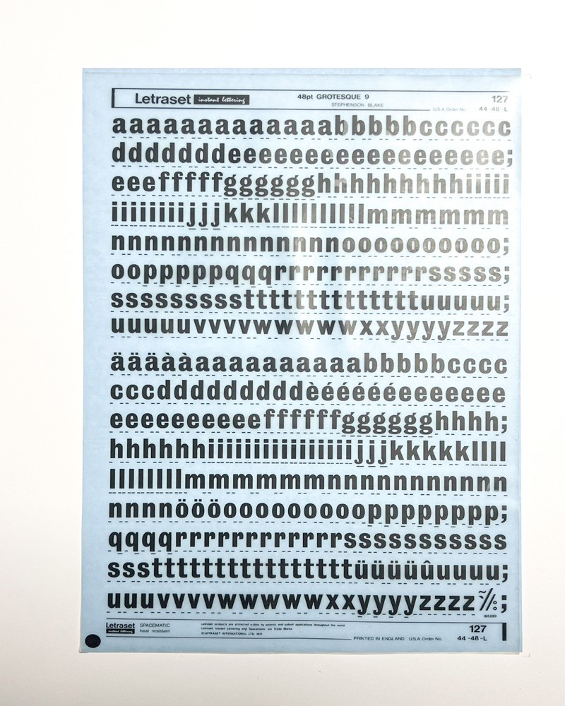 letraset-127-GROTESQUE 9-48pt