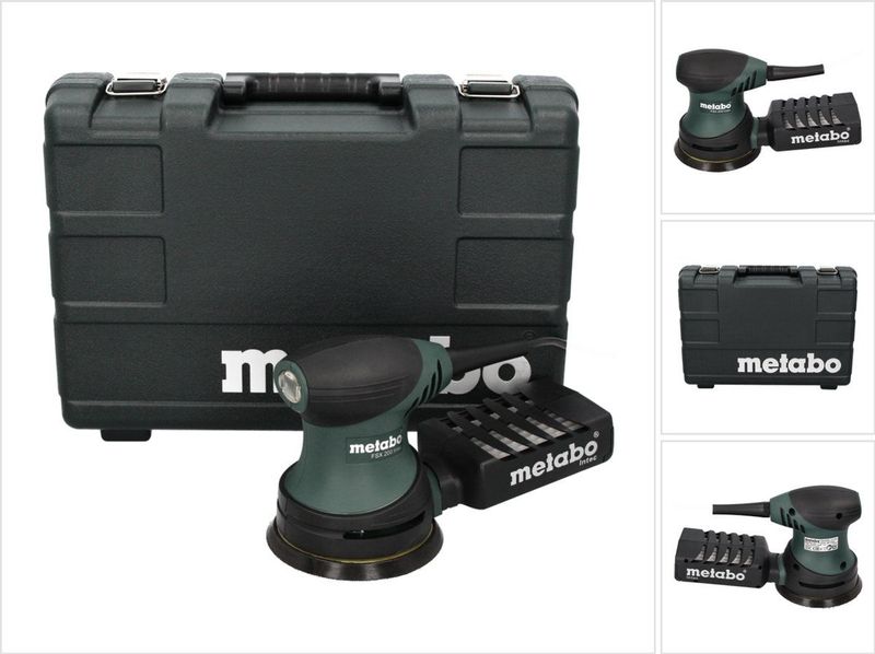 Metabo FSX 200 Intec - Excentrische schuurmachine - 240 Watt - Ø-schuuroppervlak 125 mm