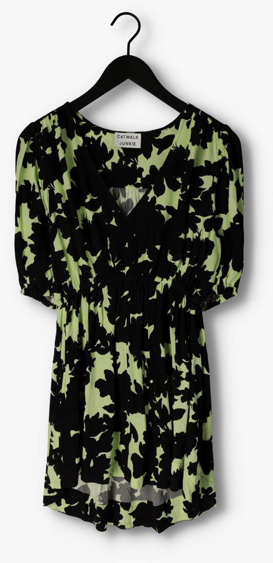 CATWALK JUNKIE mint catwalk junkie mini jurk dr acid flower midi