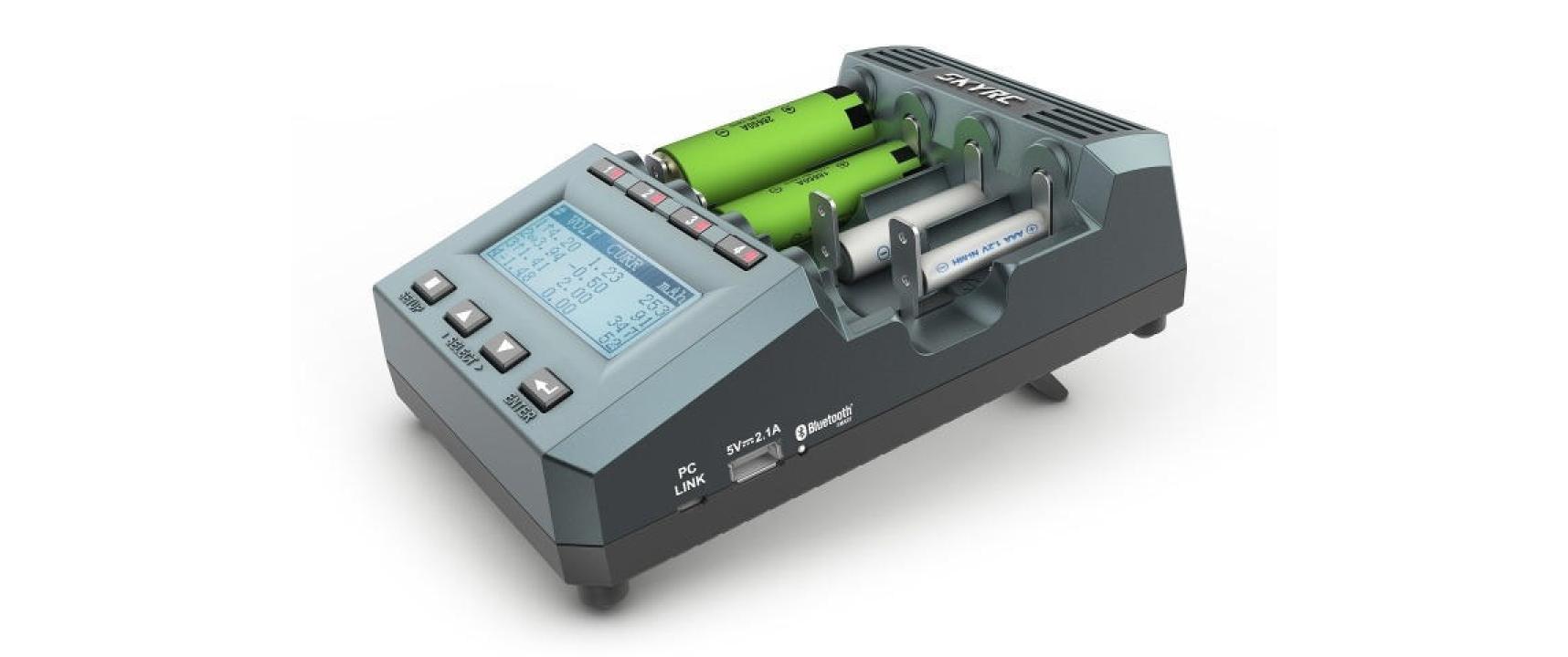 Ladegerät MC3000 Micro-USB<br>Ladegerät für alle gängigen Akkuzellen