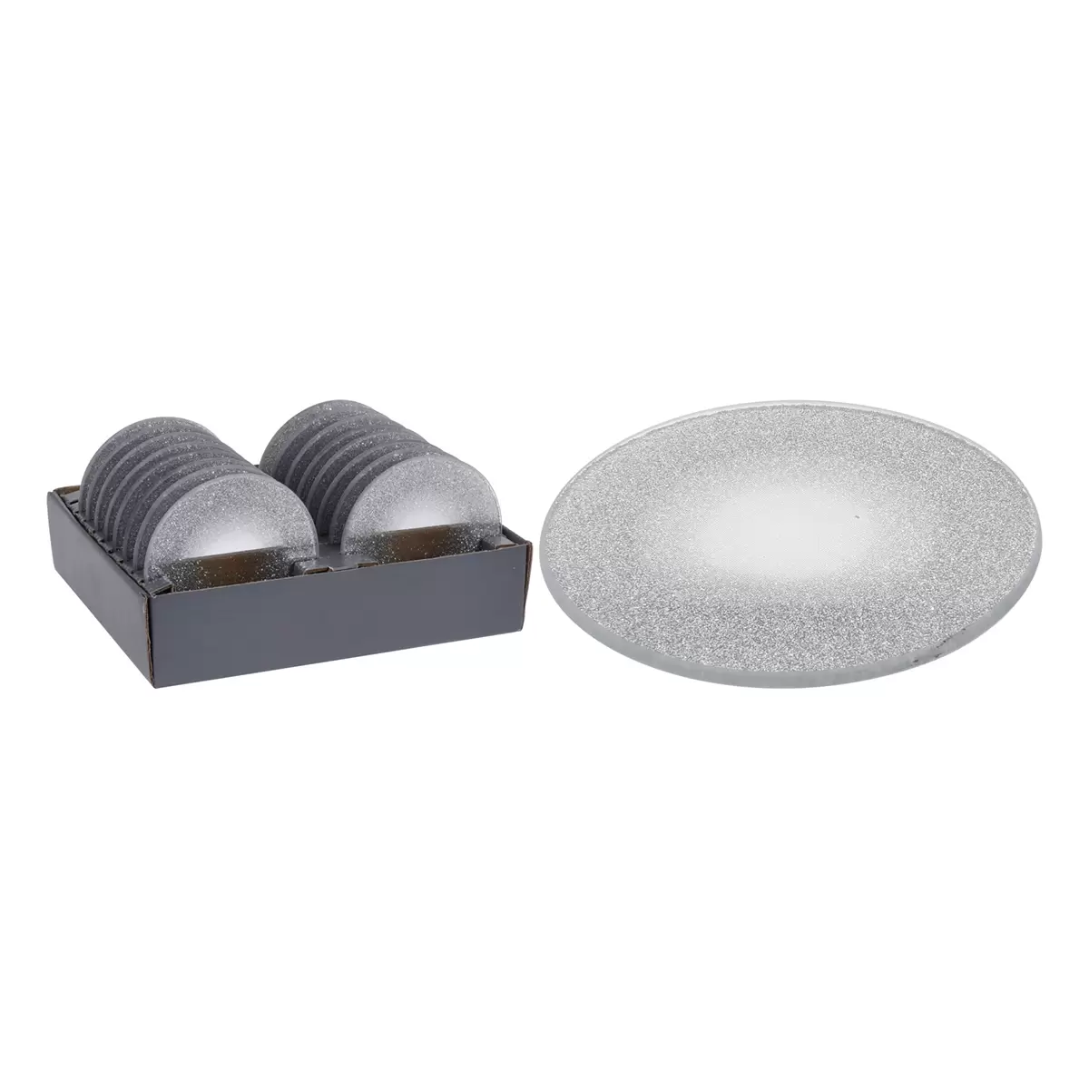 Dekoteller SILBER Silber