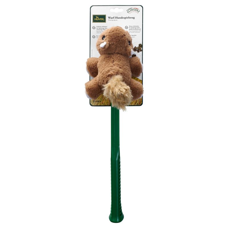 Jouet à lancer FLINGERZ™ Furry Écureuil pour chien