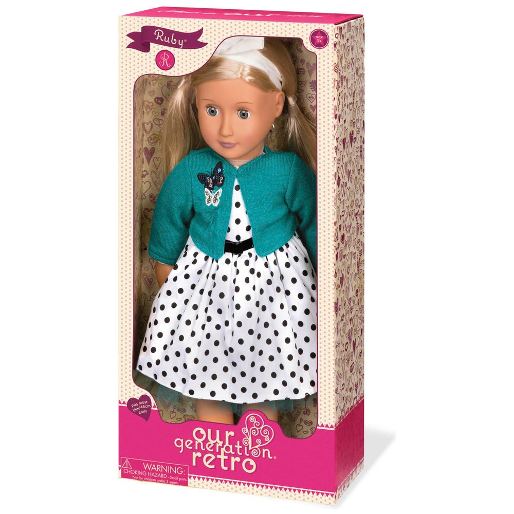 Our Generation Retro Ruby Puppe